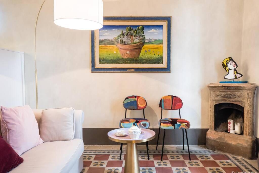 Casa Maria - Attico Di Lusso Vicino Alle Mura Lucca Bagian luar foto